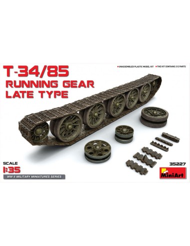 T-34/85 Running Gear. Late Type