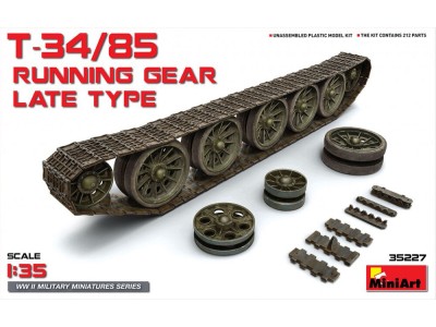 T-34/85 Running Gear. Late Type