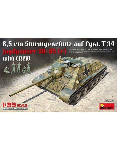 Jagdpanzer SU-85 ( r ) w/Crew