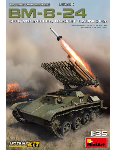 BM-8-24 Self-Propelled Rocket Launcher. Int. Kit