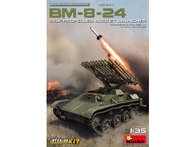 BM-8-24 Self-Propelled Rocket Launcher. Int. Kit