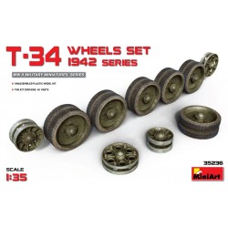 T-34 Wheels Set. 1942 Series