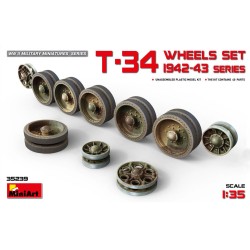 T-34 Wheels Set. 1942-43 Series