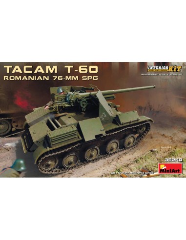 Romanian 76-mm SPG Tacam T-60 Interior Kit