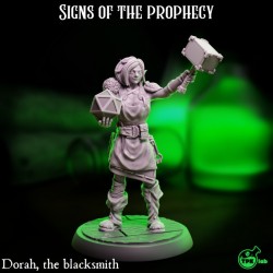 Dorah, Elf Blacksmith