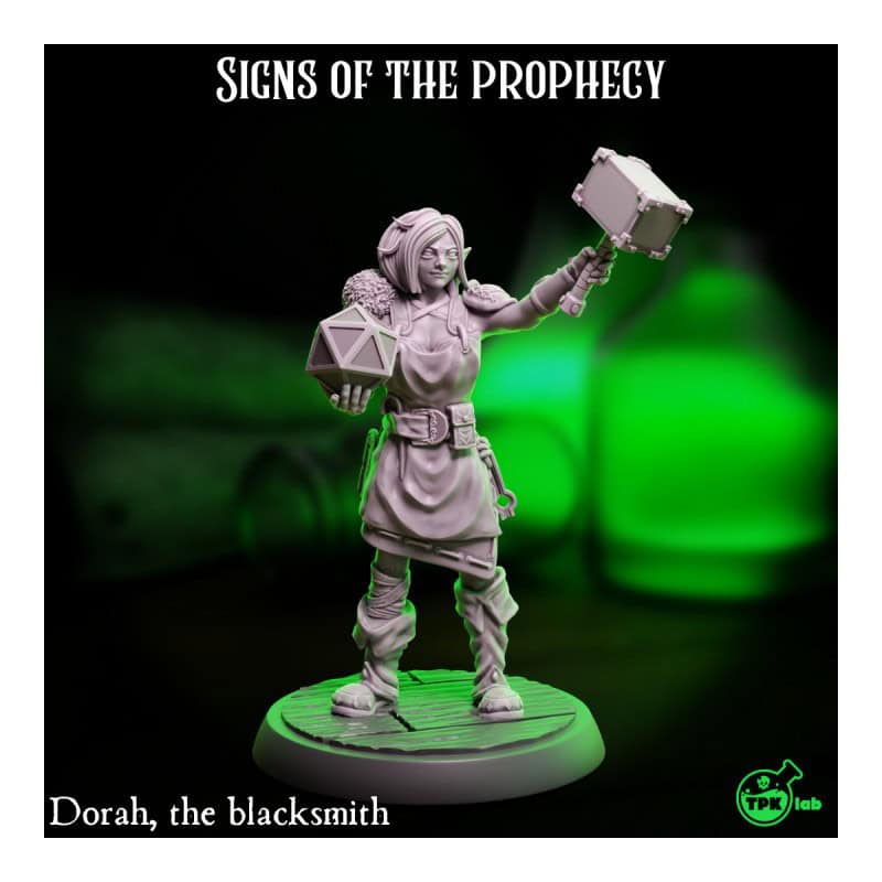 Dorah, Elf Blacksmith