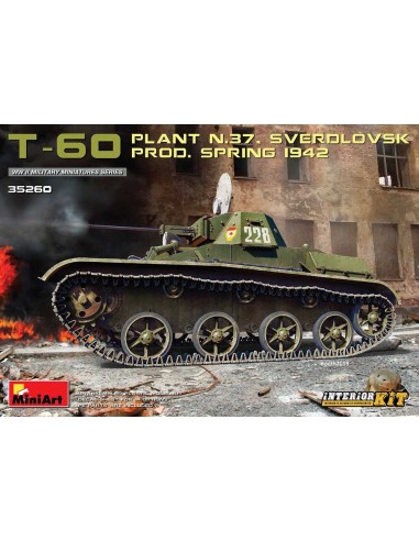 T-60 (Plant ?.37) Prod.Spring 1942. Interior Kit