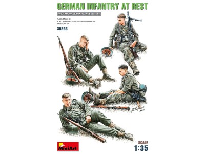German Infantry at Rest