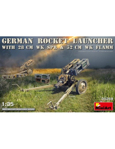 German Rocket Launcher w/28cmWK Spr&32cmWK Flamm
