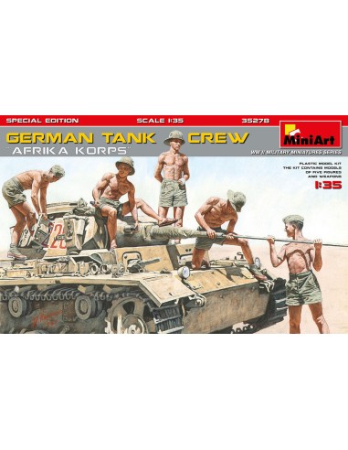 German Tank Crew.”Afrika Korps”. Special Edition