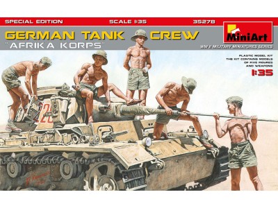 German Tank Crew.”Afrika Korps”. Special Edition