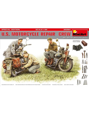 U.S. Motorcycle Repair  Crew. Special Edition