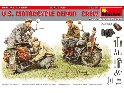U.S. Motorcycle Repair  Crew. Special Edition