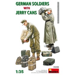 German Soldiers w/Jerry Cans
