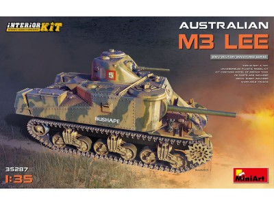 Australian M3 Lee. Interior Kit