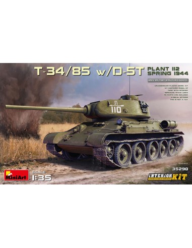 T-34/85 W/D-5T. Plant 112. Spring 1944....