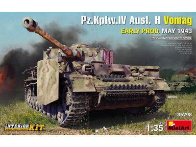 Pz.Kpfw.IV Ausf. H Vomag.  Early Prod. (May 1943) Interior Kit