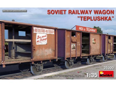 Soviet Railway Wagon Teplushka