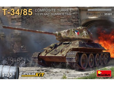 T-34-85 Composite Turret. 112 Plant. Summer 1944 Interior Kit