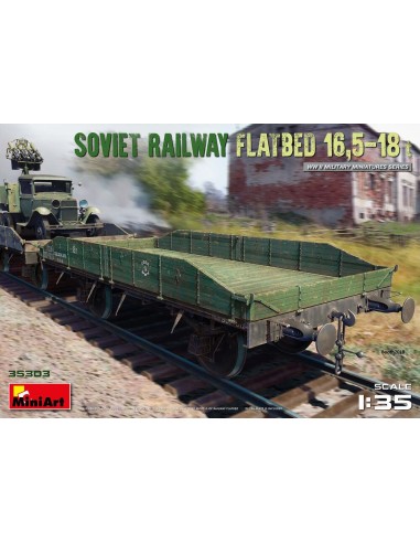 Soviet Railway Flatbed 16,5-18 t