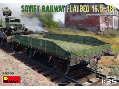 Soviet Railway Flatbed 16,5-18 t