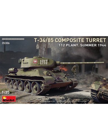 T-34-85 Composite Turret. 112 Plant. Summer 1944