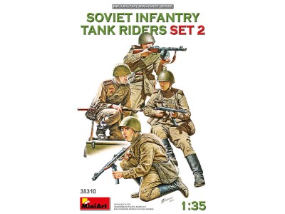 Soviet Infantry Tank Riders Set 2