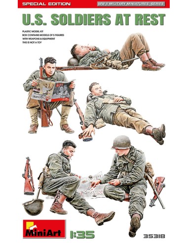 U.S. Soldiers at Rest. Special Edition