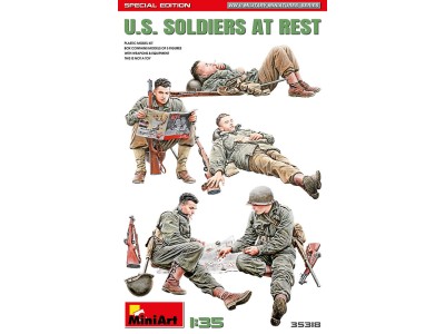 U.S. Soldiers at Rest. Special Edition