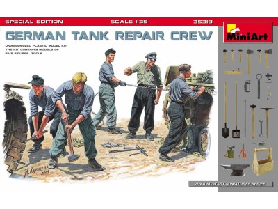 German Tank Repair Crew. Special Edition