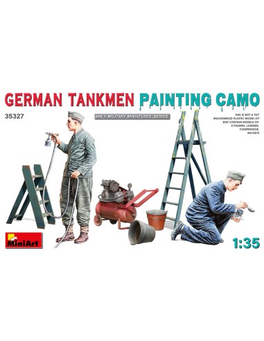 German Tankmen. Painting  Camo