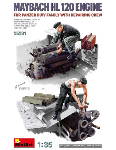 Maybach HL 120 Engine for Panzer III/IV Family...