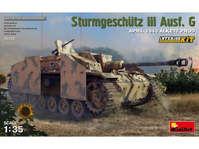 Sturmgeschutz III Ausf. G  April 1943 Alkett Prod. Interior Kit