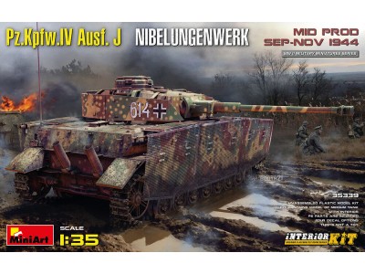 Pz.Kpfw.IV Ausf. J Nibelungenwerk. Mid Prod. (Sep-Nov 1944) Interior Kit