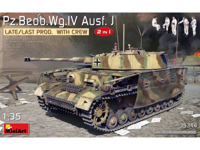 Pz.Beob.Wg.IV Ausf. J Late/Last Prod. 2 in 1 w/Crew