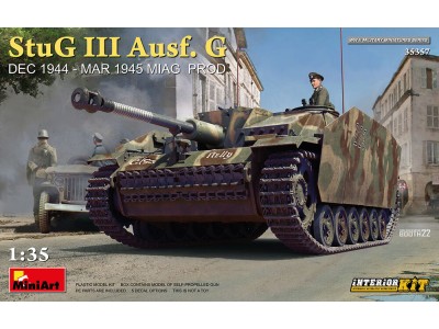 StuG III Ausf. G  Dec 1944 - Mar 1945 Miag  Prod. Interior Kit