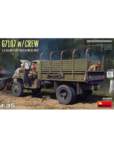 G7107 w/CREW 1,5t 4X4 CARGO TRUCK w/METAL BODY