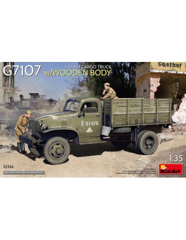1,5t 4x4 G7107 Cargo Truck w/Wooden Body