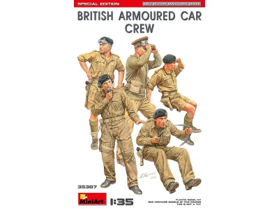 British Armoured Car Crew.Special Edition