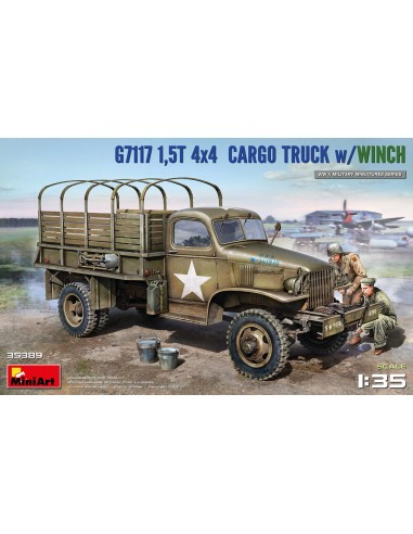 1,5t 4x4 G7117 Cargo Truck w/Winch