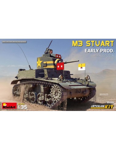M3 Stuart Early Prod. Interior Kit