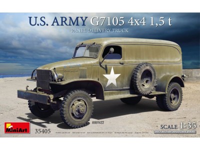 U.S. Army G7105 4x4 1,5 t Panel Van