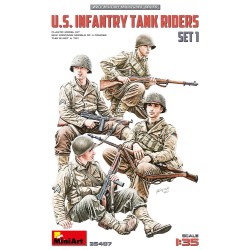 U.S. Infantry Tank Riders. Set 1