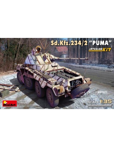Sd.Kfz.234/2 “Puma”. Interior Kit