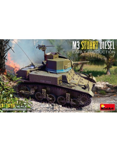 M3 Stuart Diesel Early Prod.