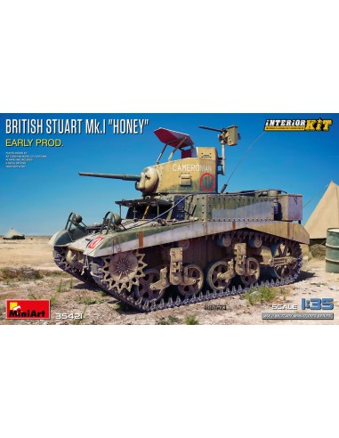 British Stuart Mk.I Honey Early Prod. Interior Kit