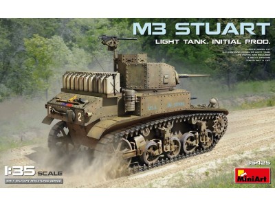 M3 Stuart Light Tank. Initial Prod.