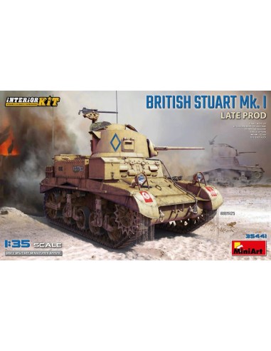 British Stuart Mk. I Late Prod. Interior Kit