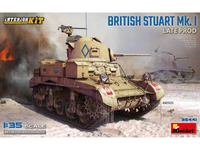 British Stuart Mk. I Late Prod. Interior Kit