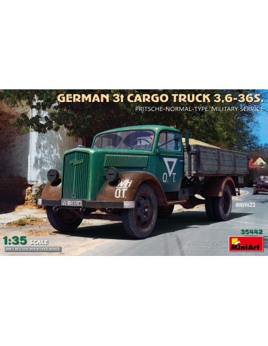 German 3t Cargo Truck 3,6-36S....